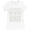 mean goths Ladies Fitted T-Shirt