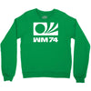 wm 74 germany world cup 1974 retro football Crewneck Sweatshirt