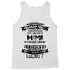 Super Cool Mimi Of A Freaking Awesome Granddaughter Tank Top