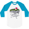 don't step on the grass 3/4 Sleeve Shirt