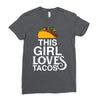This Girl Loves Tacos Ladies Fitted T-Shirt
