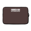 men's funny graphic Laptop sleeve