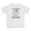 unicorns are born in march cute unicorn Youth Tee