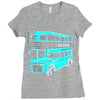 london double decker bus Ladies Fitted T-Shirt