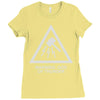 warning god of thunder Ladies Fitted T-Shirt
