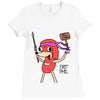 Ugandan Knuckles Ladies Fitted T-Shirt