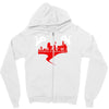 parkour jump freestyle Zipper Hoodie