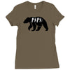 papa Ladies Fitted T-Shirt