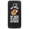 my neck my back my anxiety attack opossum guys tee Samsung Galaxy S7 Edge