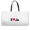 i love jet ski racing Weekender Totes