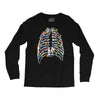 skeleton christmas tree Long Sleeve Shirts