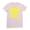 always be yourself unless you can be iron man Ladies Fitted T-Shirt