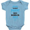 The Best Poppy Was Born In July Baby Onesie