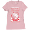 Funny fishing Ladies Fitted T-Shirt