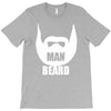 man beard funny mens T-Shirt