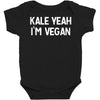 kale yeah i'm vegan Baby Bodysuit