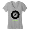 big men knows Women's V-Neck T-Shirt