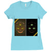 see no evil Ladies Fitted T-Shirt