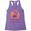 Too Hip To Hop  Bunny Easter Racerback Tank