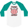 pork cho 3/4 Sleeve Shirt