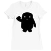 adipose dr who Ladies Fitted T-Shirt