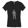 Soldier Colorful Women's V-Neck T-Shirt