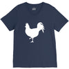 Chicken and Little Chick V-Neck Tee