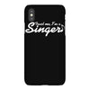 trust me, i'm a singer   gift for musician idol song musical voice tee iPhoneX