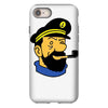 captain haddock tintin cartoon comic iPhone 8