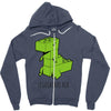 legosaurus rex Zipper Hoodie