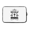 I Am One Blessed Momma Laptop sleeve