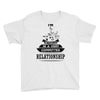 I Am Music Actually In A Very Commited Relationship Youth Tee
