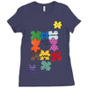 puzzled Ladies Fitted T-Shirt