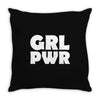 girl power Throw Pillow