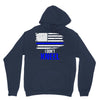 i don't kneel   patriotic stand for the flag, kneel for the dead Hoodie