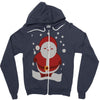 christmas santa Zipper Hoodie