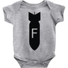 dropping f bomb Baby Bodysuit
