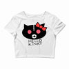 hello kynky Crop Top