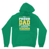 proud dad of a freaking awesome teacher. (yes she bought me this). fat Unisex Hoodie