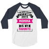 I've Been Called A Lot Of Names But Momma Is My Favorite 3/4 Sleeve Shirt
