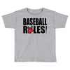 baseball rules Toddler T-shirt
