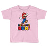 run, mario run Toddler T-shirt