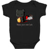 make your own luck Baby Bodysuit