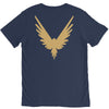 Maverick Gold Print V-Neck Tee