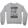 Veteran Don't Thank Me Thank My Grandpa Who Never Came Back Crewneck Sweatshirt
