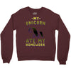 my unicorn ate my homework Crewneck Sweatshirt