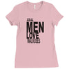 real men love walrus funny Ladies Fitted T-Shirt