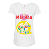 merman Maternity Scoop Neck T-shirt
