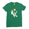 Night Think Ladies Fitted T-Shirt