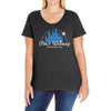 Malt Whiskey Ladies Curvy T-Shirt